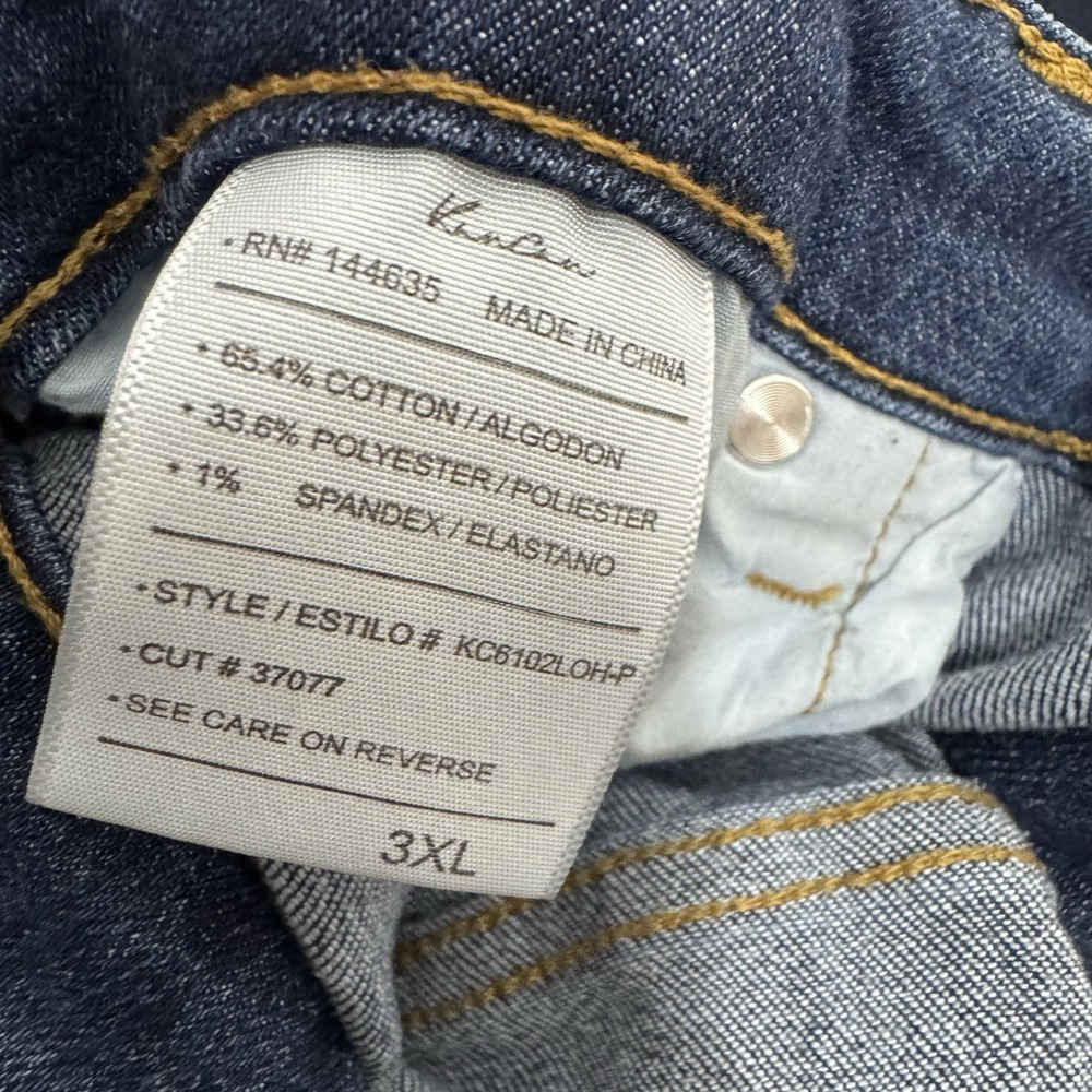 Kancan Medium‎ Wash Denim Flare Blue Jeans Womens Size 3XL - Picture 6 of 7